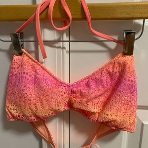 Victoria's Secret (size M) pink/ orange swim top